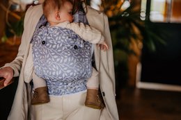 Baby carrier wrap & go baby - floral - lilac