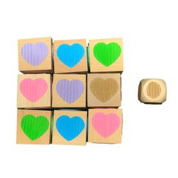 DADI DI LEGNO -
3 cm - 3 pz - 1 colore