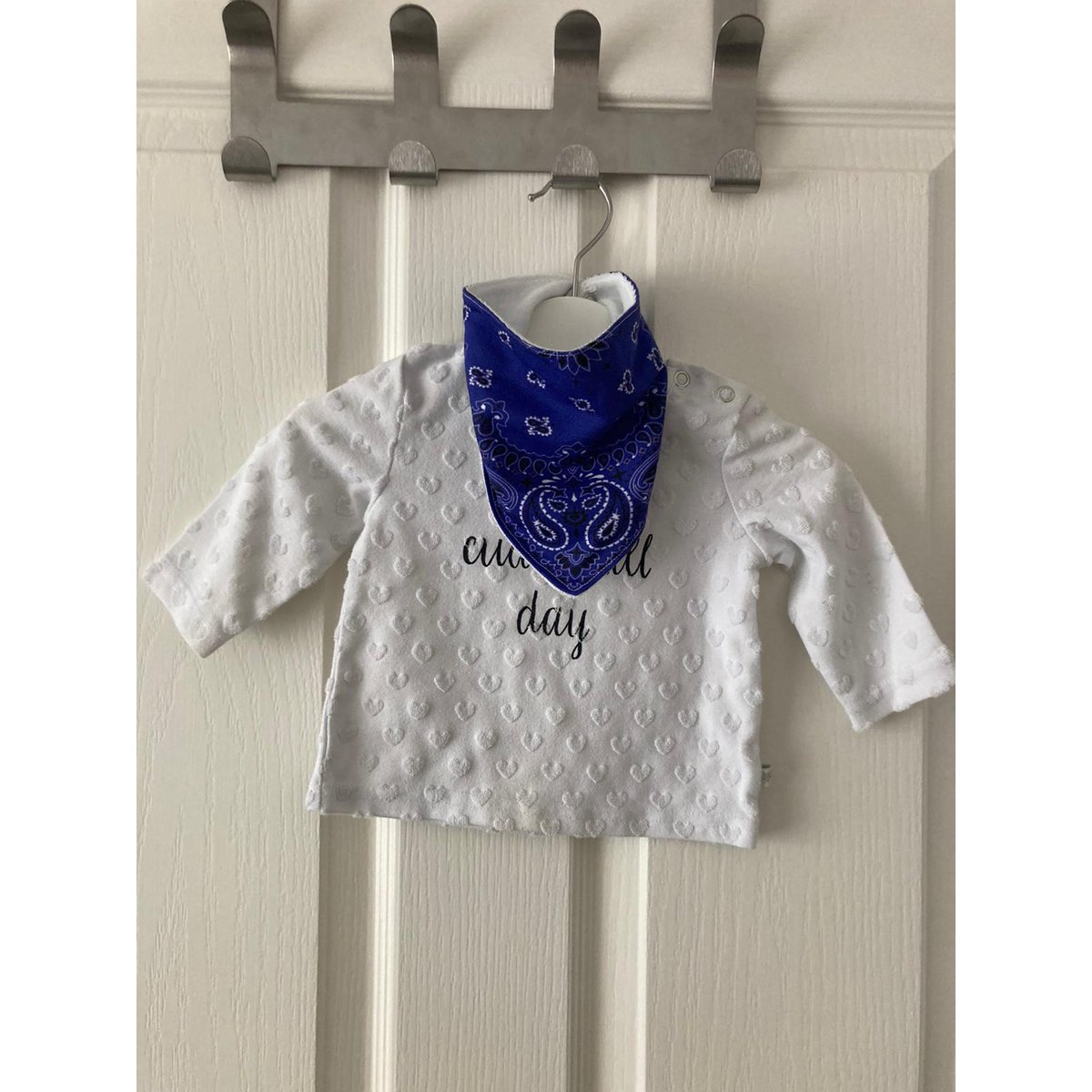 Echarpe Drool Paisley Bleu