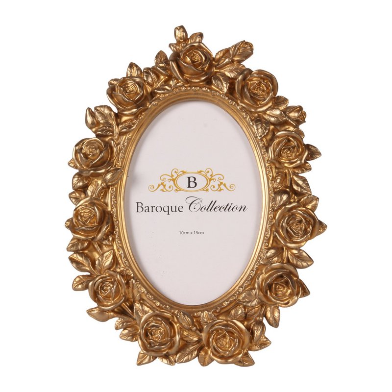 Photo Frame 10 x 15 cm - Gold - Resin 