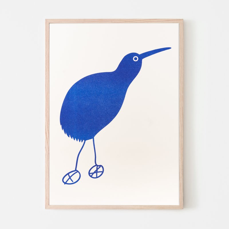 Riso Print A4 - Kiwi