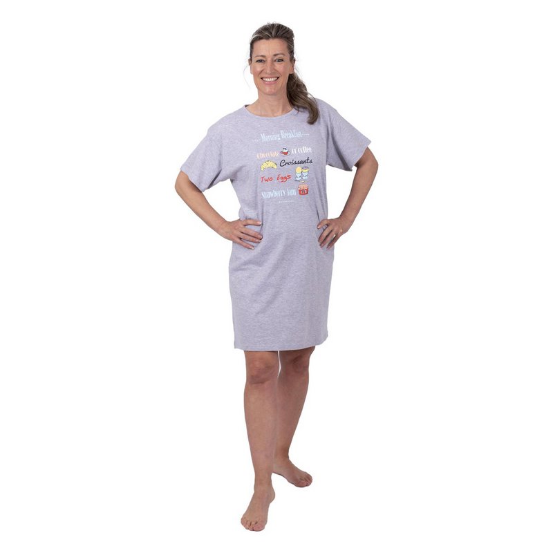 Frauen -Nachthemd - Morgenfrühstück