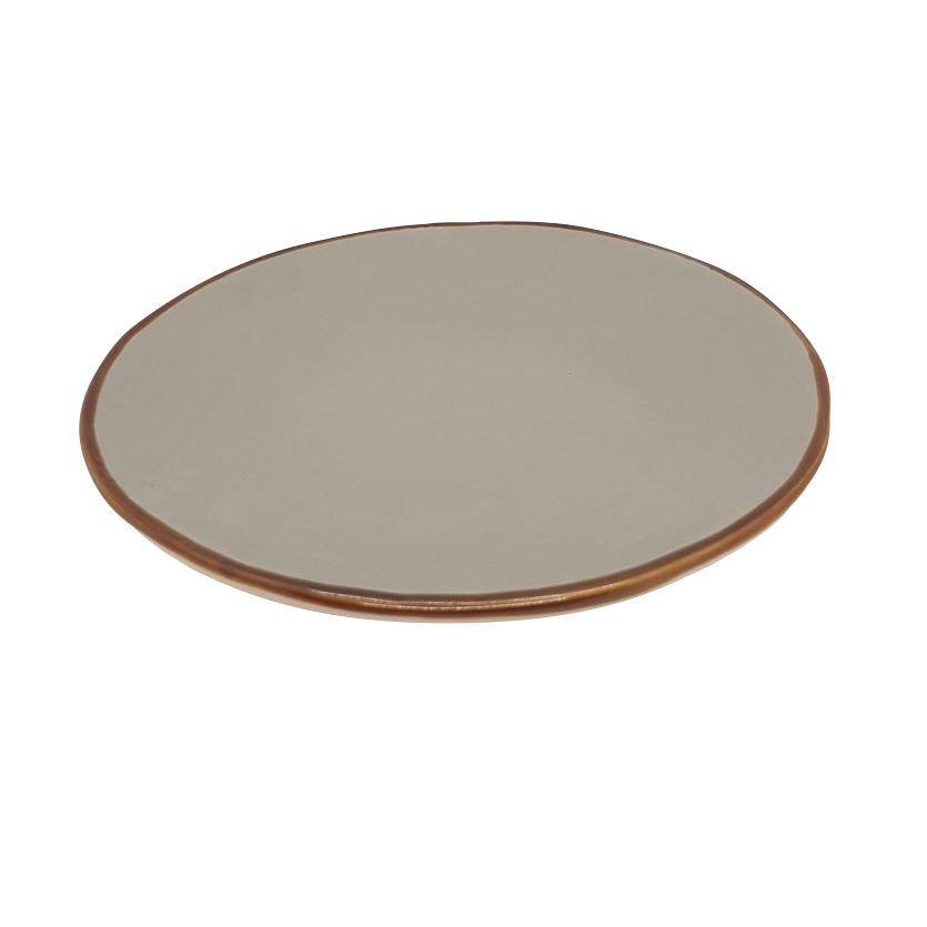 Assiette petit déjeuner Gris Ø 20cm