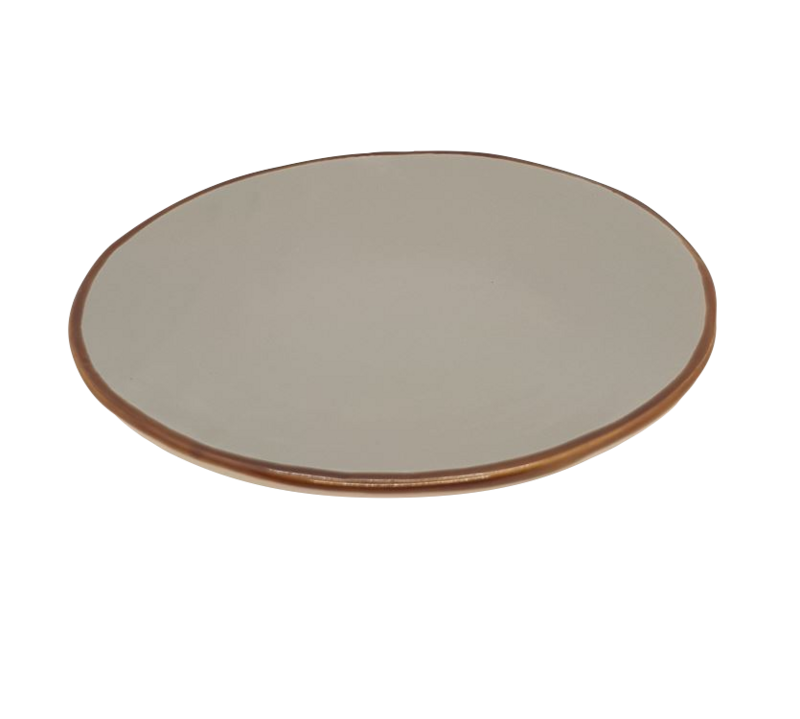 Assiette petit déjeuner Gris Ø 20cm