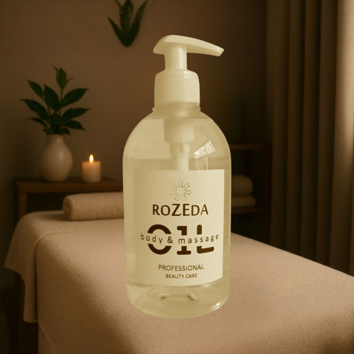 Professional Massage Oil, 500 ml - Basics, Aroma Free