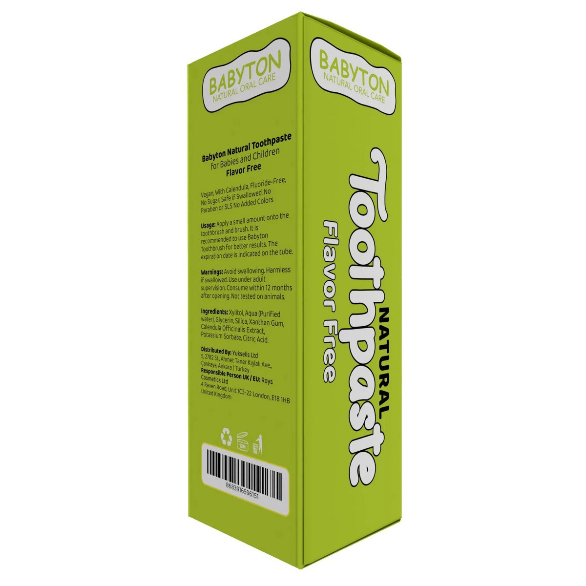 Babyton Natural toothpaste without taste 50g