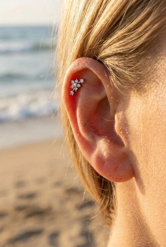 Roestvrijstalen piercings