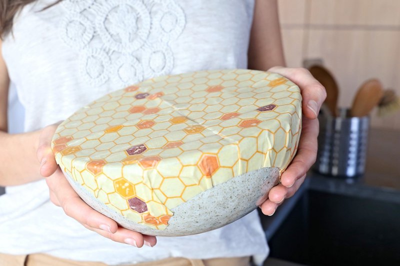 Bivoks Food Wraps Sæt x 3 | Økologisk bomuld