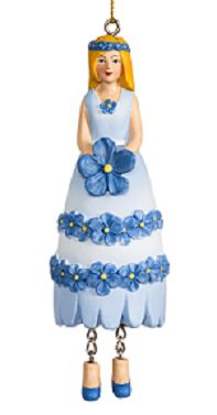 Forget-me-not girl hanging