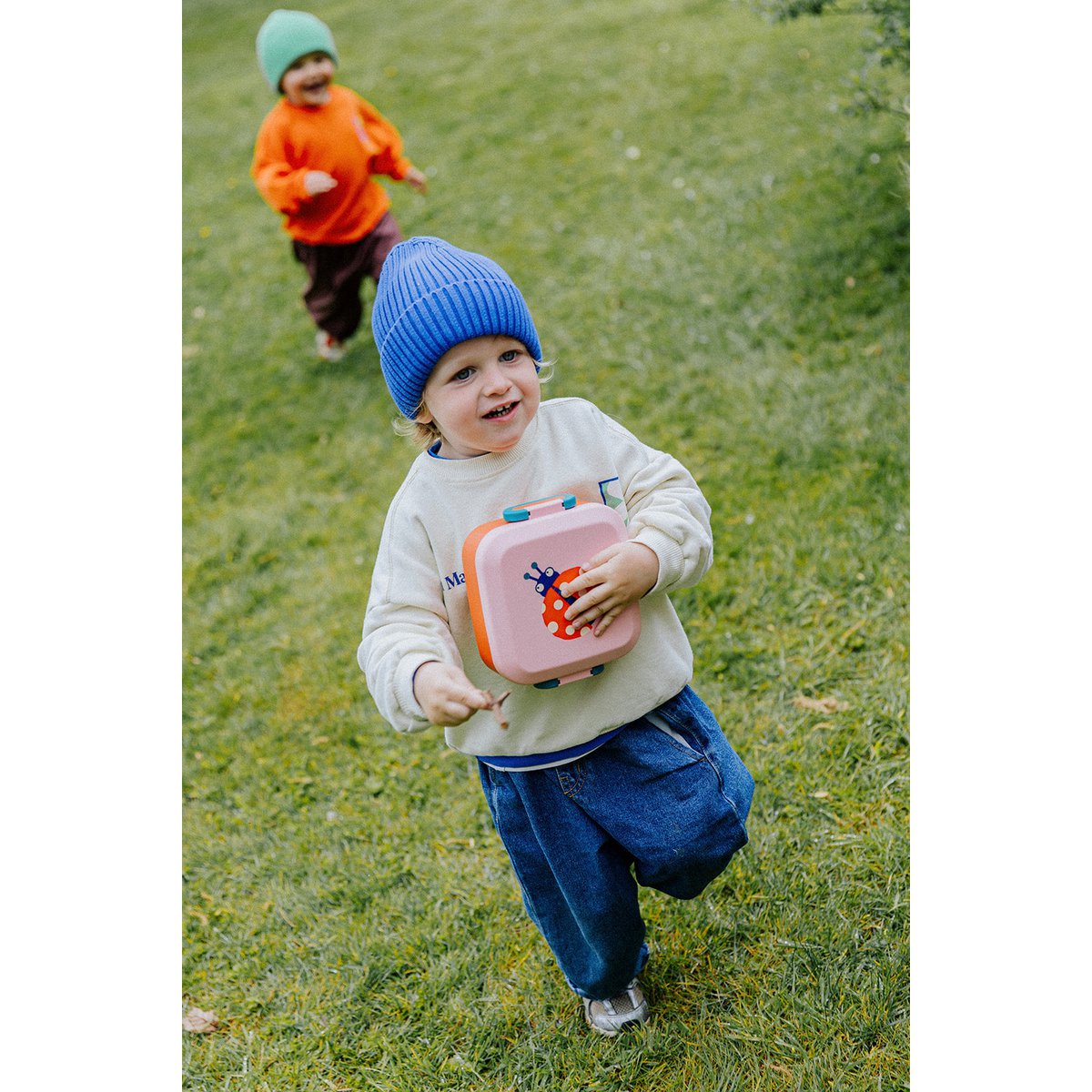 Rikko Lunchbox for Kids with 2 Removable Snack Boxes