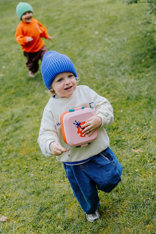 Rikko Lunchbox for Kids with 2 Removable Snack Boxes