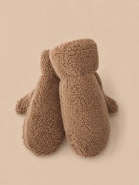 Weiche Teddy-Handschuhe