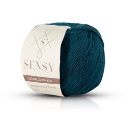 Sensy Premium Natural Baby Cotton 100% filato di cotone morbido per lavoro a maglia e uncinetto Amigurumi