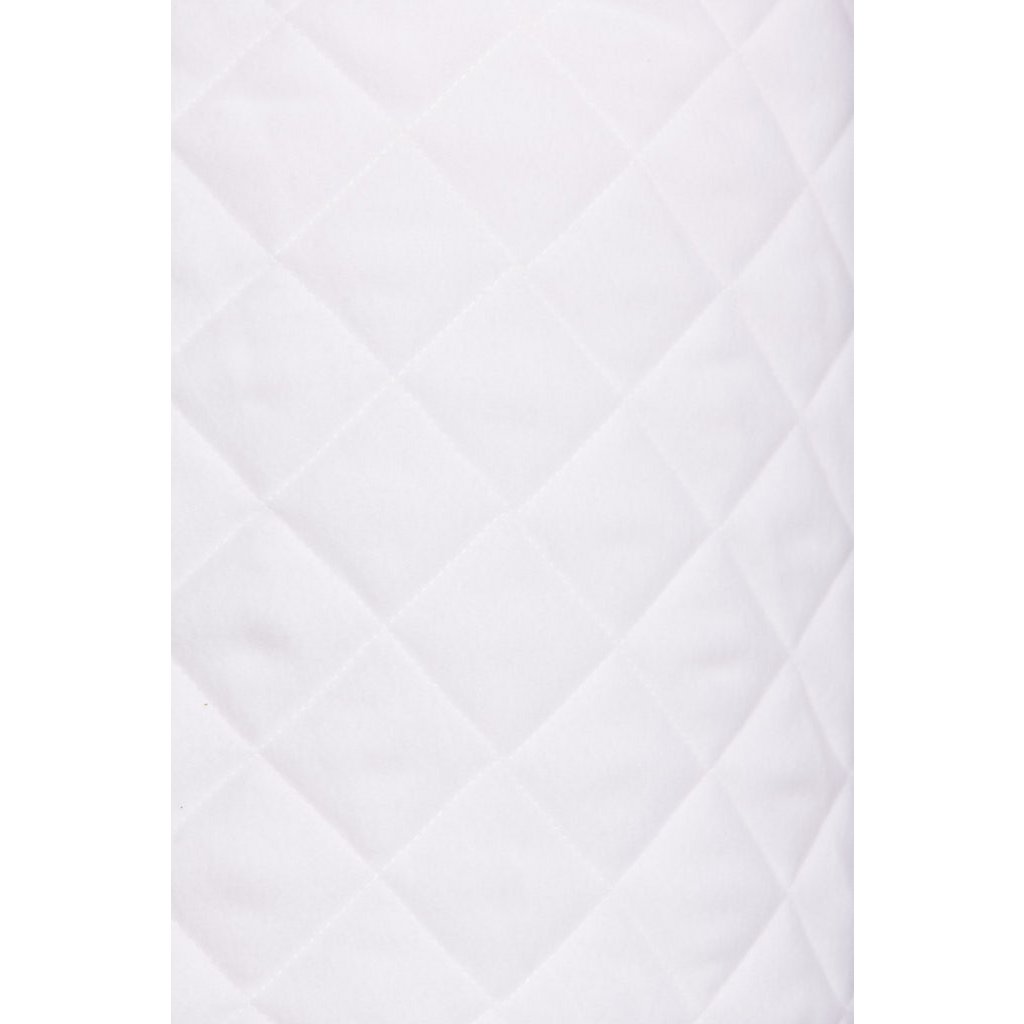 Faux-Fur-Überwurf Sydney-Futter aus Woll-Cachemir Melange Blanc