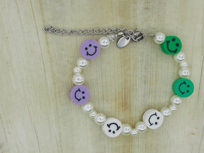 %23260 OW Pulsera infantil con emoticones