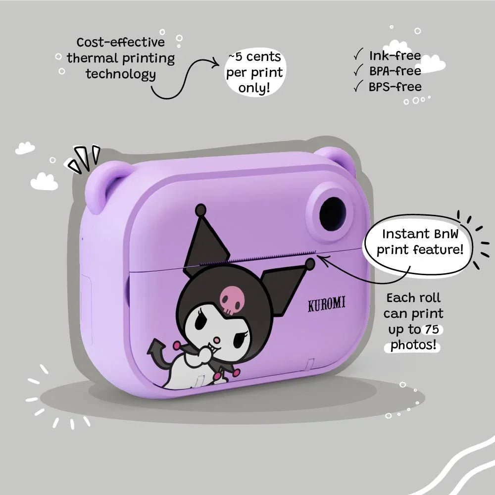 Cámara de impresión Sanrio Kuromi