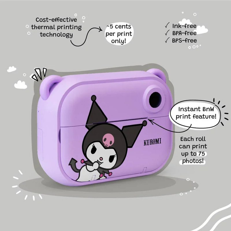 Cámara de impresión Sanrio Kuromi