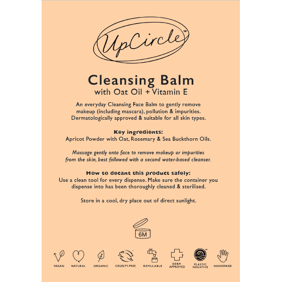 Cleansing Balm with Oat Oil + Vitamin E - Bulk
