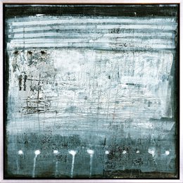 Lærredsbillede med skyggegab-ramme - Jaro 50x50cm