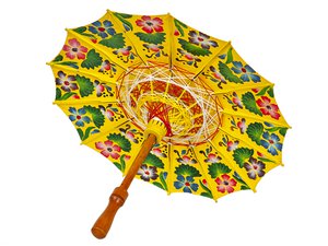 JAVA-REGENSCHIRM GELB LACKIERT HM472350