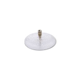 Olielamp Disc hammered brass M