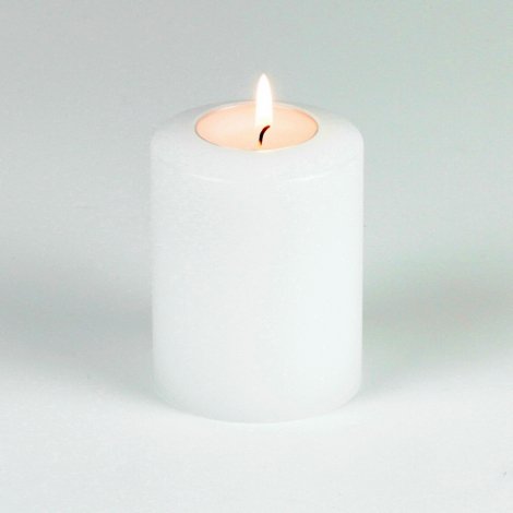 Grzech! Dzieci Tealight Permanent Candle Classic Warm White ∅ 7 cm