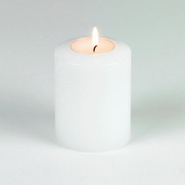 Sin! Teelichthalter Dauerkerze Classic warmweiß ∅ 7 cm