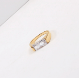 Aloysha - Baguette Diamond Ring