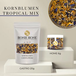 Cornflower flowers - edible dried petals | B2B