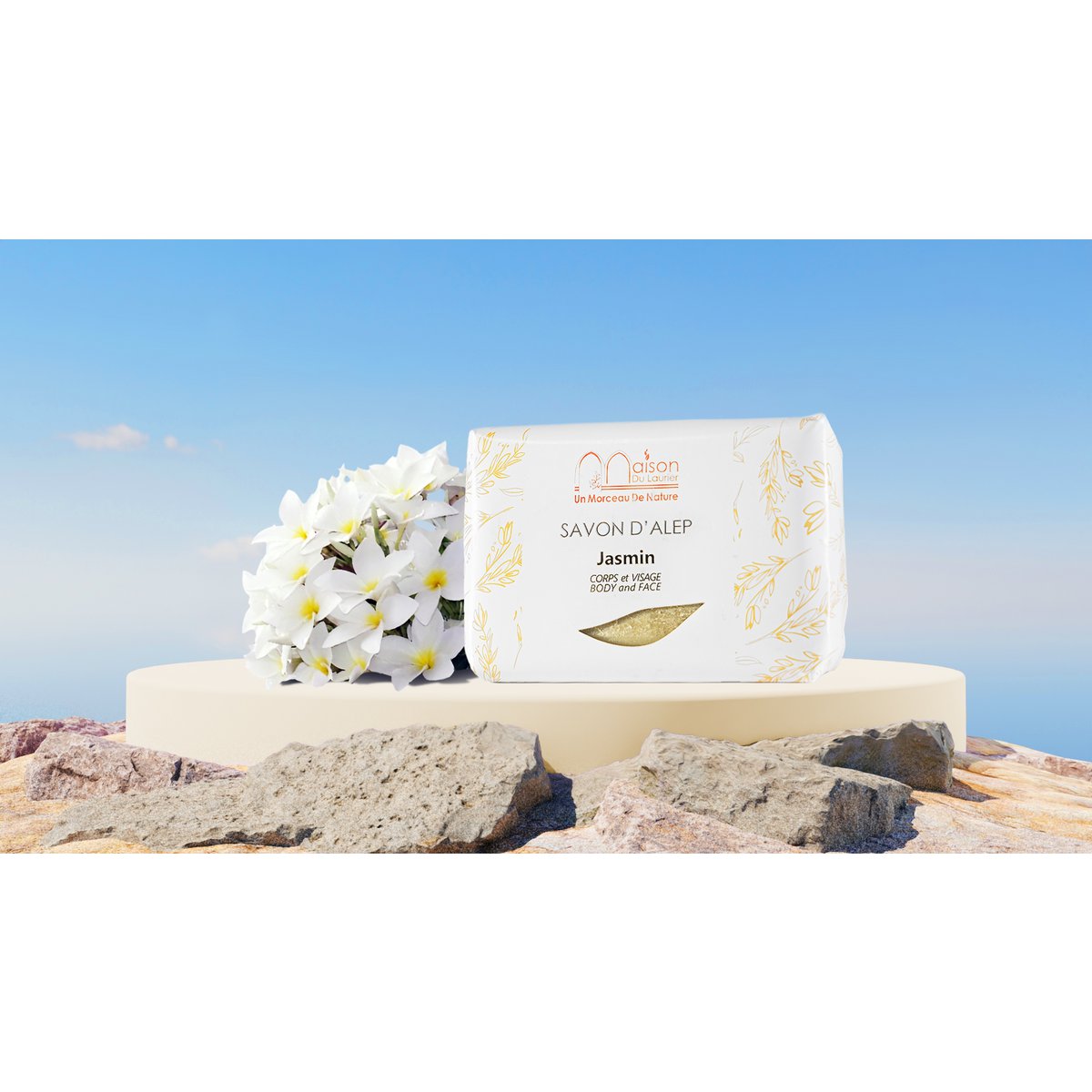 Alepposæbe duftende med jasmin 100g