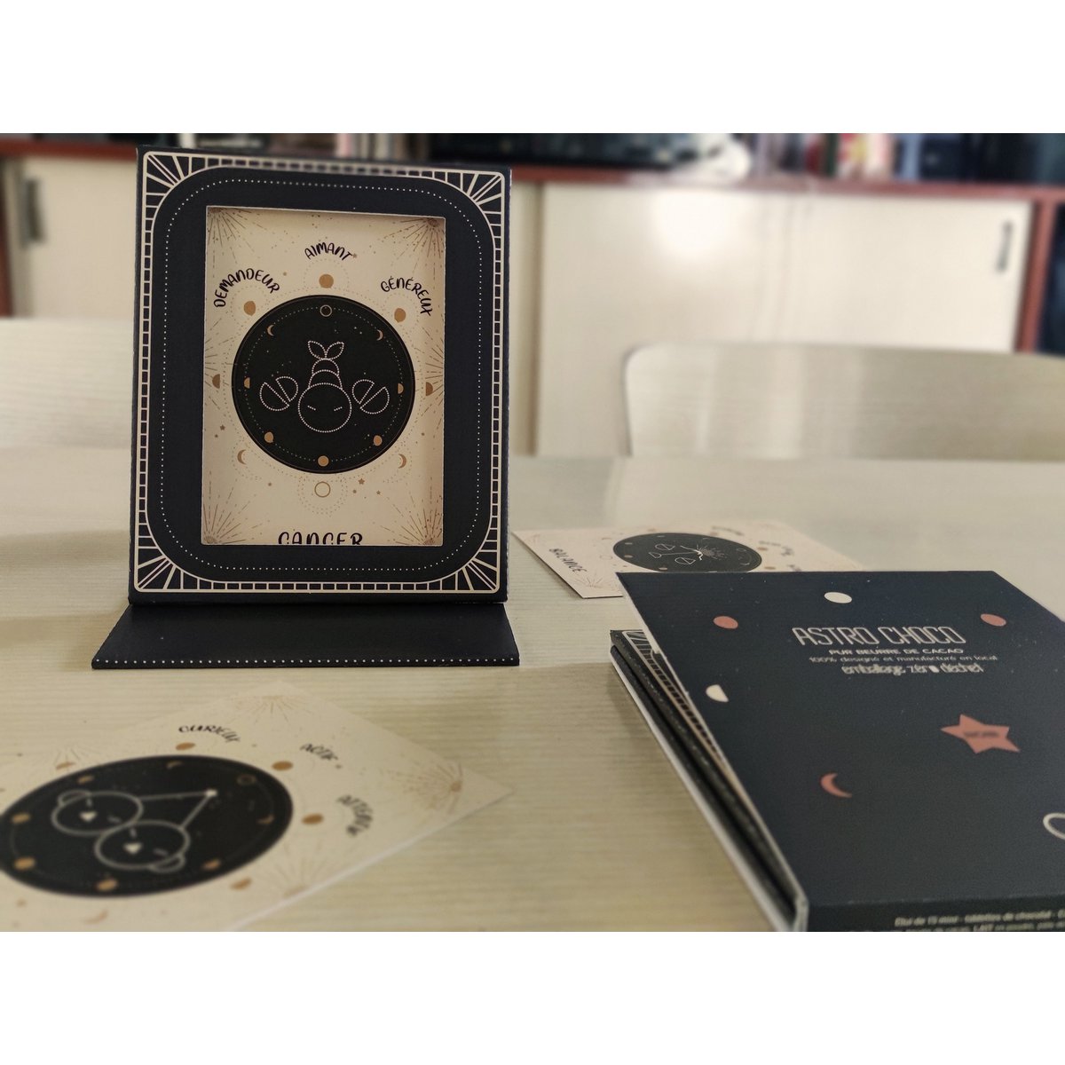 Astrologie etui 2 in 1 - dierenriemkaart + fotolijst