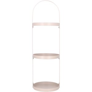 Metall Etagere Erik rund, 3 Ebenen, D23cm, H75cm,