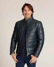 Rumford │ Leather Puffer Jacket