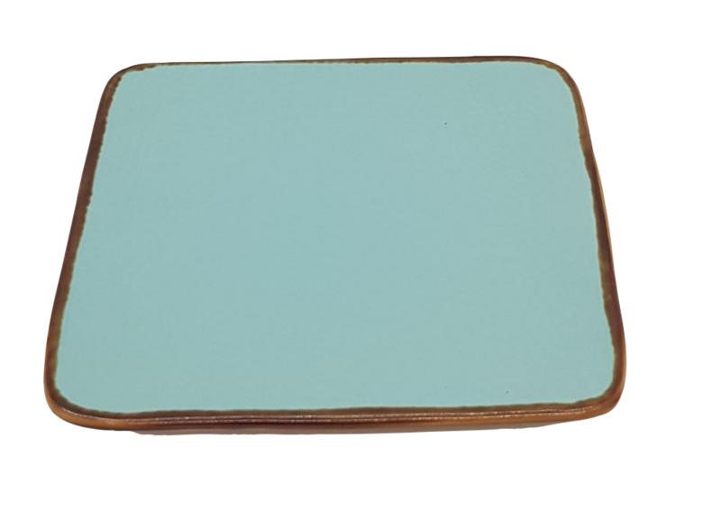 Streetfood - Plato de tapas Turquesa 11.5cm * 11.5cm