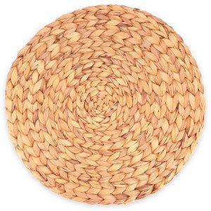 Tafelsets gemaakt van waterhyacint, ronde gevlochten - diameter van 35 cm