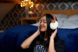 Squishmallows - Cam the cat - bluetooth hovedtelefoner