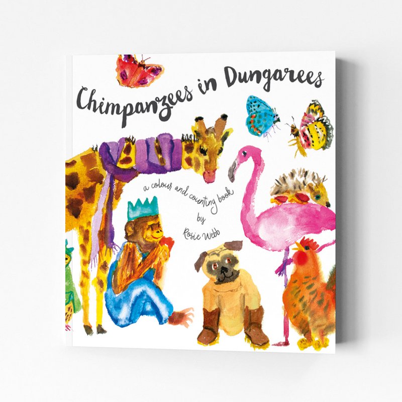 Chimpanzees in Dungarees