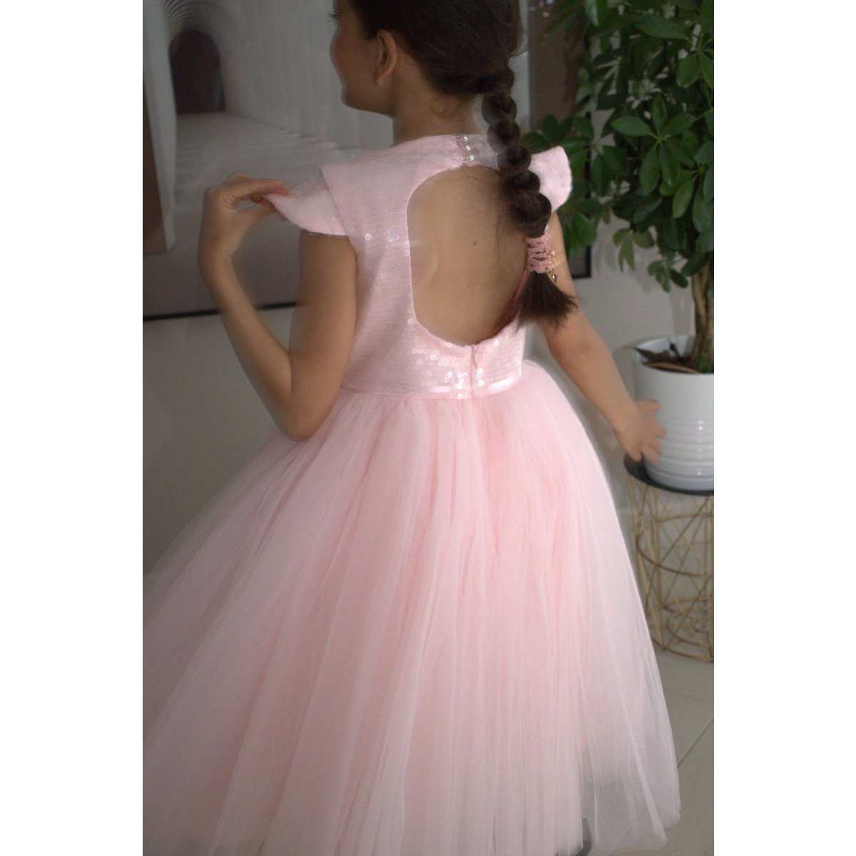 Ceremony dress FIONA Pink