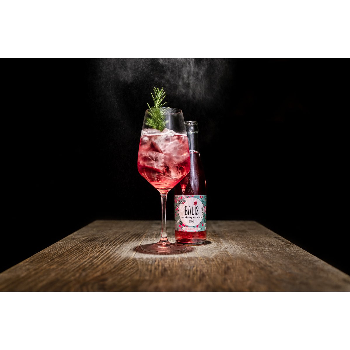 BALIS Cosmo (Cranberry Romero), botella de vidrio de 0,25 L Copia 1