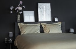 100% Cotton Satin Duvet Cover Set Summer Glow