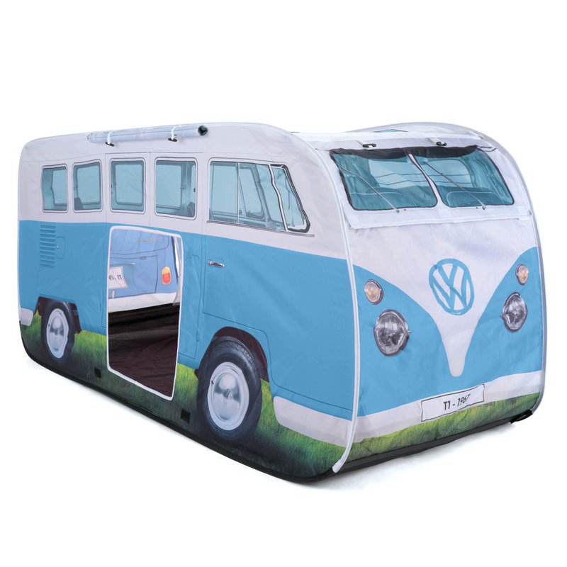 Volkswagen VW T1 Bus Kids Pop Up Tent/Blue