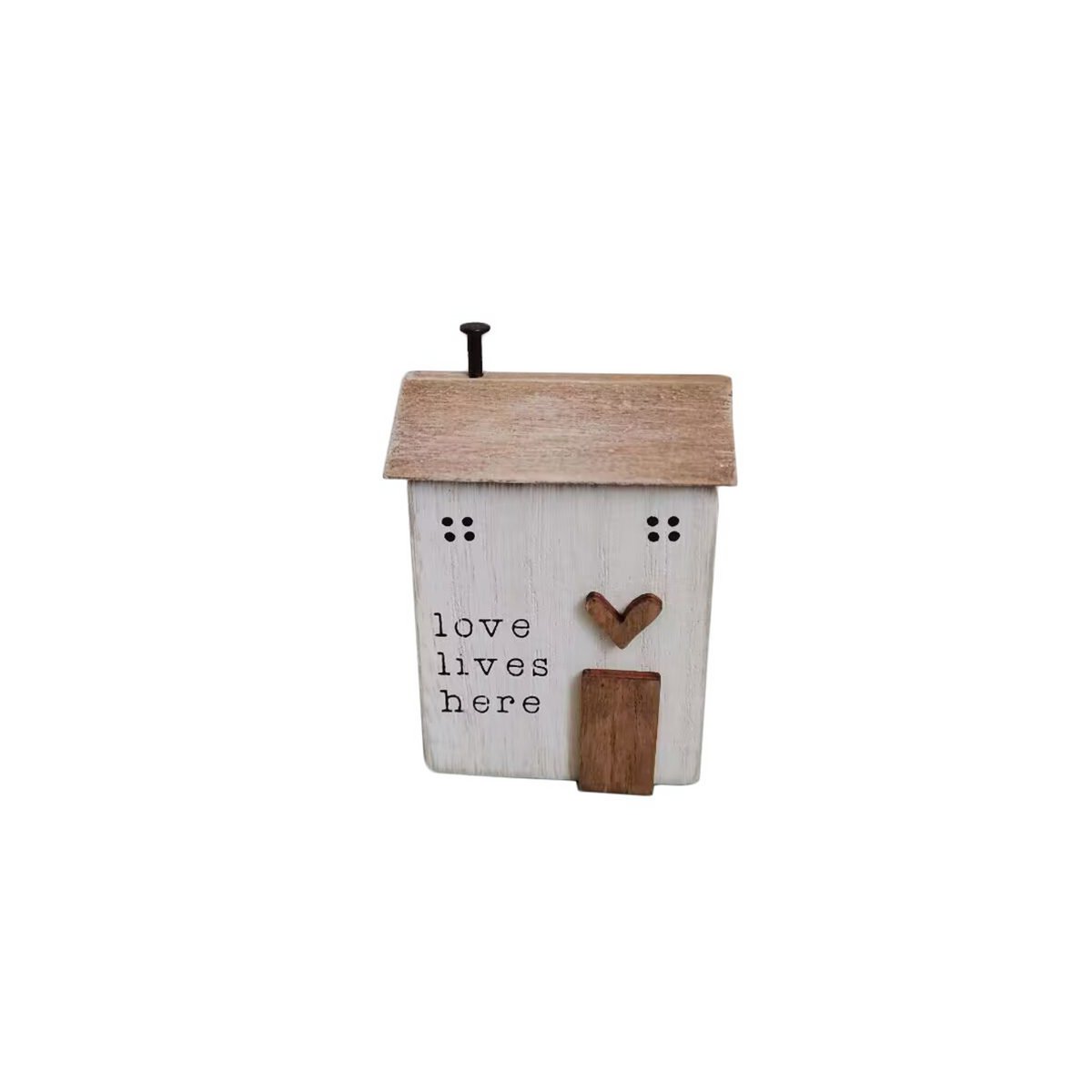 Wooden house Love 6x2,5x9 cm Isabelle Rose