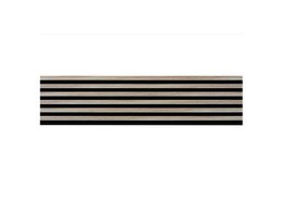 Decoratieve panelen - Lamella panel WL 270×30 cm black – sonoma oak
