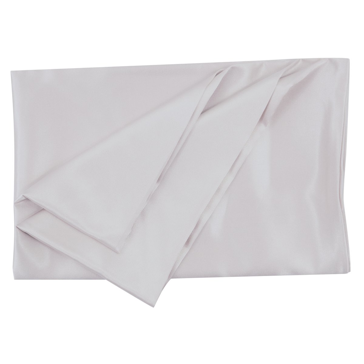 WS Deluxe Satin Pillowcase and Eyemask Set Light Grey
