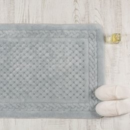 Lace Luxurious Cotton Bath Mat