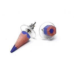 Pencil Stud Earrings - Dark Colors - While Stock List Copy