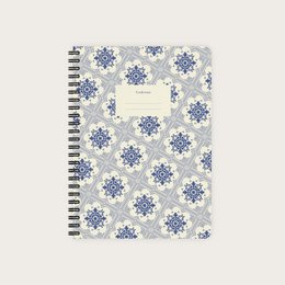 Notepad Azulejos Pattern No. 4 A5