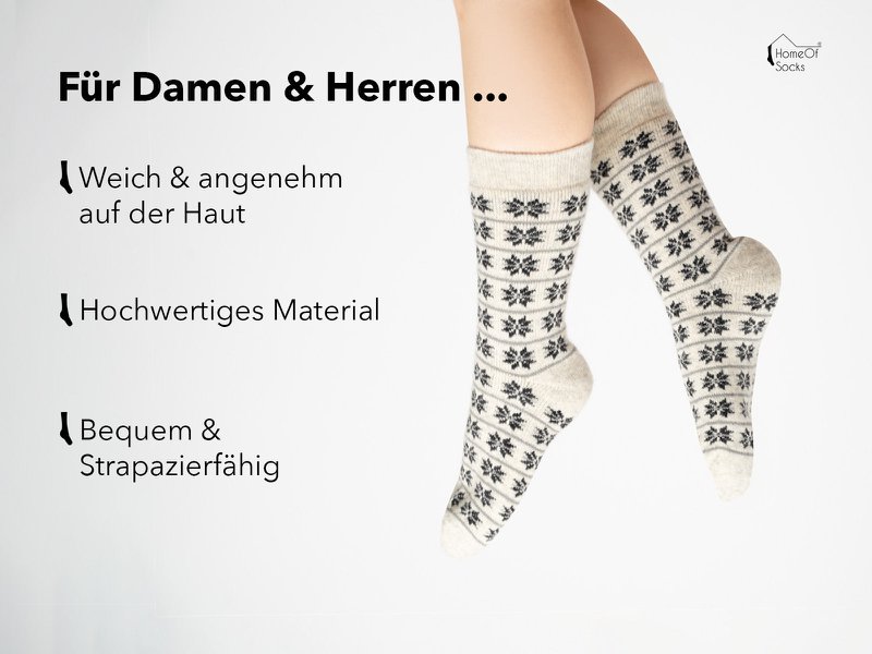 Scandinavian wool socks "Denmark"