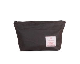 Extra großes Dopp-Set aus gewachstem Canvas für Männer, wasserabweisender Rasierwaschbeutel, robuster Herren-Kulturbeutel, Reisegeschenk