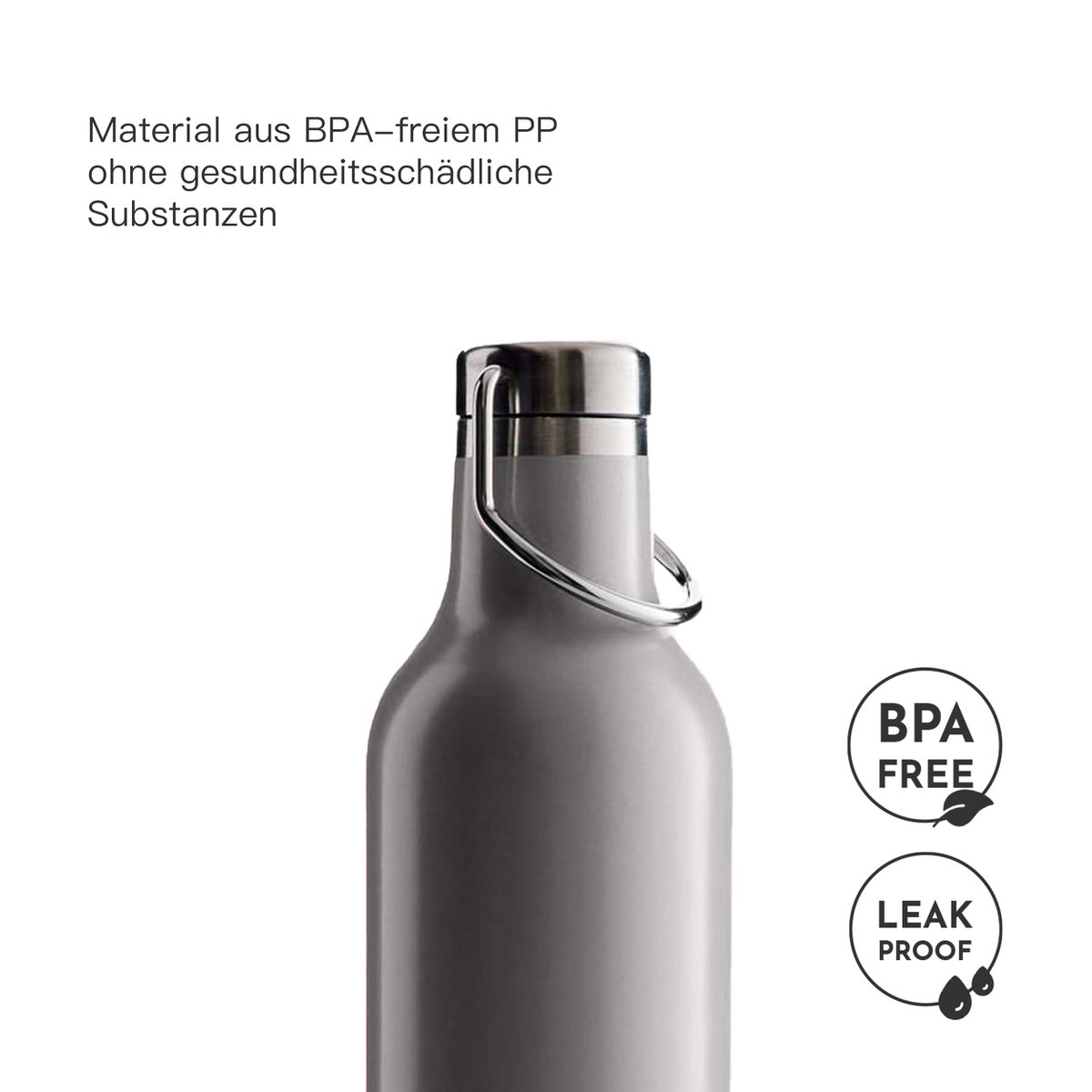 Thermoflasche Handle Rose 0,5 Liter